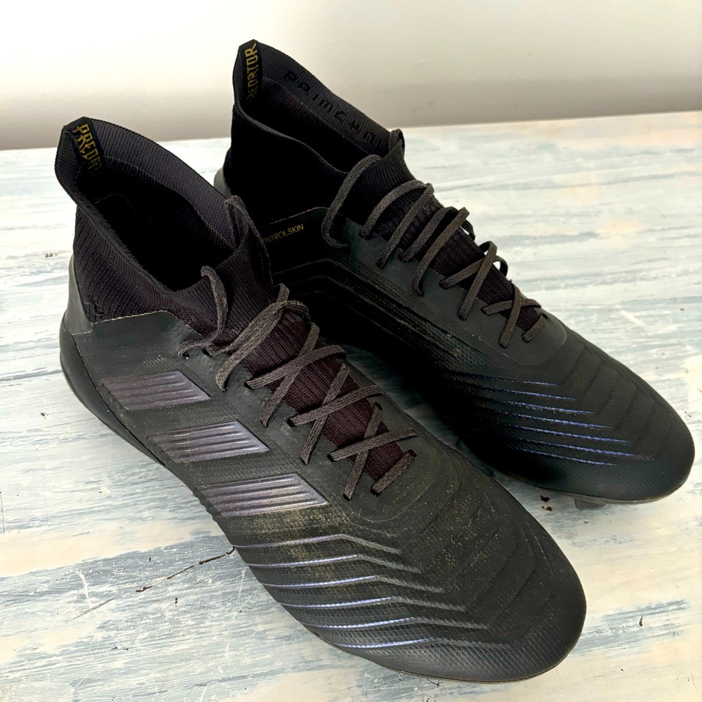Adidas Predator 19.1 FG soccer cleats size 9.5